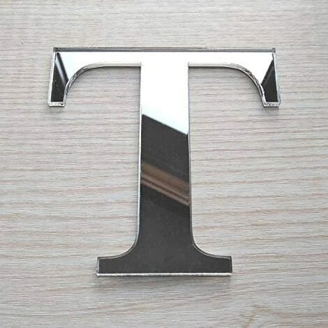 KARTOKNER Lettres Miroir Adhésif - Lettre T & - Hauteur 10 Cm - Initiale Autocollante - Alphabet Miroir - Décoration Plexi Miroir - Alphabet 26 Lettres 3 KARTOKNER Lettres Miroir Adhésif - Lettre T & - Hauteur 10 Cm - Initiale Autocollante - Alphabet Miroir - Décoration Plexi Miroir - Alphabet 26 Lettres