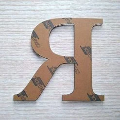 KARTOKNER Lettres Miroir Adhésif - Lettre R & - Hauteur 10 Cm - Initiale Autocollante - Alphabet Miroir - Décoration Plexi Miroir - Alphabet 26 Lettres -Miroir Soldes Boutique 55898130 3