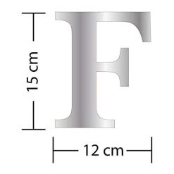 KARTOKNER Lettres Miroir Adhésif - Lettre F & - Hauteur 15 Cm - Initiale Autocollante - Alphabet Miroir - Décoration Plexi Miroir - Alphabet 26 Lettres 9 KARTOKNER Lettres Miroir Adhésif - Lettre F & - Hauteur 15 Cm - Initiale Autocollante - Alphabet Miroir - Décoration Plexi Miroir - Alphabet 26 Lettres -Miroir Soldes Boutique 55898133 3