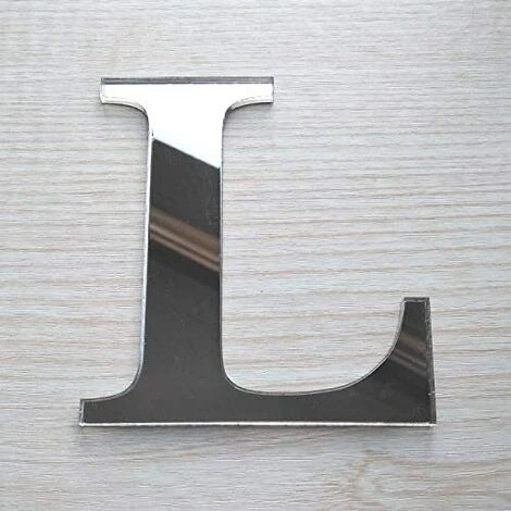 KARTOKNER Lettres Miroir Adhésif - Lettre L & - Hauteur 10 Cm - Initiale Autocollante - Alphabet Miroir - Décoration Plexi Miroir - Alphabet 26 Lettres 3 KARTOKNER Lettres Miroir Adhésif - Lettre L & - Hauteur 10 Cm - Initiale Autocollante - Alphabet Miroir - Décoration Plexi Miroir - Alphabet 26 Lettres