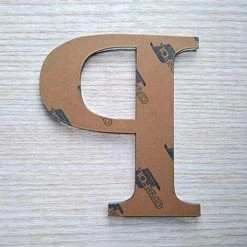 KARTOKNER Lettres Miroir Adhésif - Lettre P & - Hauteur 10 Cm - Initiale Autocollante - Alphabet Miroir - Décoration Plexi Miroir - Alphabet 26 Lettres -Miroir Soldes Boutique 55898888 3