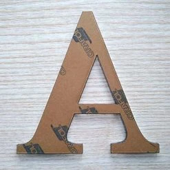 KARTOKNER Lettres Miroir Adhésif - Lettre A & - Hauteur 10 Cm - Initiale Autocollante - Alphabet Miroir - Décoration Plexi Miroir - Alphabet 26 Lettres -Miroir Soldes Boutique 55899133 3