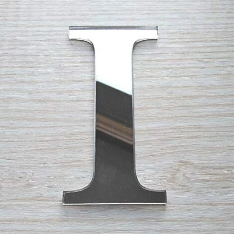 KARTOKNER Lettres Miroir Adhésif - Lettre I & - Hauteur 10 Cm - Initiale Autocollante - Alphabet Miroir - Décoration Plexi Miroir - Alphabet 26 Lettres 3 KARTOKNER Lettres Miroir Adhésif - Lettre I & - Hauteur 10 Cm - Initiale Autocollante - Alphabet Miroir - Décoration Plexi Miroir - Alphabet 26 Lettres