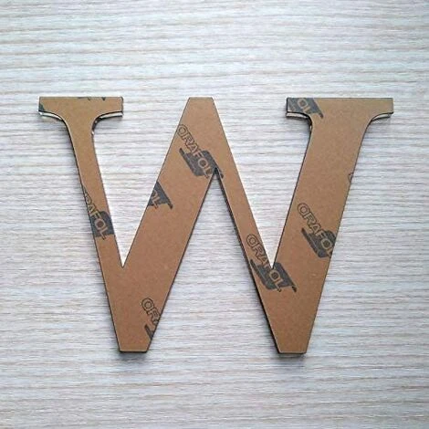 KARTOKNER Lettres Miroir Adhésif - Lettre W & - Hauteur 10 Cm - Initiale Autocollante - Alphabet Miroir - Décoration Plexi Miroir - Alphabet 26 Lettres 5 KARTOKNER Lettres Miroir Adhésif - Lettre W & - Hauteur 10 Cm - Initiale Autocollante - Alphabet Miroir - Décoration Plexi Miroir - Alphabet 26 Lettres – Image 3