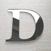 KARTOKNER Lettres Miroir Adhésif - Lettre D & - Hauteur 10 Cm - Initiale Autocollante - Alphabet Miroir - Décoration Plexi Miroir - Alphabet 26 Lettres -Miroir Soldes Boutique 55899137 1