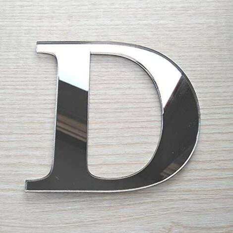 KARTOKNER Lettres Miroir Adhésif - Lettre D & - Hauteur 10 Cm - Initiale Autocollante - Alphabet Miroir - Décoration Plexi Miroir - Alphabet 26 Lettres 3 KARTOKNER Lettres Miroir Adhésif - Lettre D & - Hauteur 10 Cm - Initiale Autocollante - Alphabet Miroir - Décoration Plexi Miroir - Alphabet 26 Lettres