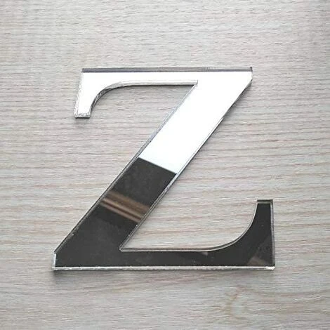 KARTOKNER Lettres Miroir Adhésif - Lettre Z & - Hauteur 15 Cm - Initiale Autocollante - Alphabet Miroir - Décoration Plexi Miroir - Alphabet 26 Lettres 3 KARTOKNER Lettres Miroir Adhésif - Lettre Z & - Hauteur 15 Cm - Initiale Autocollante - Alphabet Miroir - Décoration Plexi Miroir - Alphabet 26 Lettres
