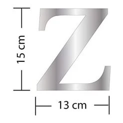KARTOKNER Lettres Miroir Adhésif - Lettre Z & - Hauteur 15 Cm - Initiale Autocollante - Alphabet Miroir - Décoration Plexi Miroir - Alphabet 26 Lettres 9 KARTOKNER Lettres Miroir Adhésif - Lettre Z & - Hauteur 15 Cm - Initiale Autocollante - Alphabet Miroir - Décoration Plexi Miroir - Alphabet 26 Lettres -Miroir Soldes Boutique 55899138 3