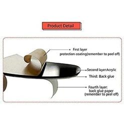 KARTOKNER 3D Art Carte Du Monde Muraux Sticker Murale Wall Décoration Décor Stickers Sticker Autocollant Murale Muraux Wall DIY Acrylique Cristal Bureau Étude Salon Canapé Fond Décor 80 * 40cm(Blanc) 11 KARTOKNER 3D Art Carte Du Monde Muraux Sticker Murale Wall Décoration Décor Stickers Sticker Autocollant Murale Muraux Wall DIY Acrylique Cristal Bureau Étude Salon Canapé Fond Décor 80 * 40cm(Blanc) -Miroir Soldes Boutique 55899147 5