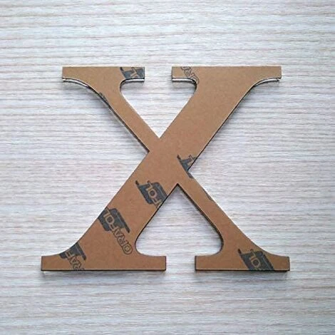 KARTOKNER Lettres Miroir Adhésif - Lettre X & - Hauteur 15 Cm - Initiale Autocollante - Alphabet Miroir - Décoration Plexi Miroir - Alphabet 26 Lettres 4 KARTOKNER Lettres Miroir Adhésif - Lettre X & - Hauteur 15 Cm - Initiale Autocollante - Alphabet Miroir - Décoration Plexi Miroir - Alphabet 26 Lettres – Image 2