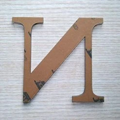 KARTOKNER Lettres Miroir Adhésif - Lettre N & - Hauteur 10 Cm - Initiale Autocollante - Alphabet Miroir - Décoration Plexi Miroir - Alphabet 26 Lettres -Miroir Soldes Boutique 55899814 3