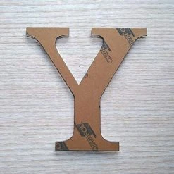 KARTOKNER Lettres Miroir Adhésif - Lettre Y & - Hauteur 10 Cm - Initiale Autocollante - Alphabet Miroir - Décoration Plexi Miroir - Alphabet 26 Lettres -Miroir Soldes Boutique 55899817 3
