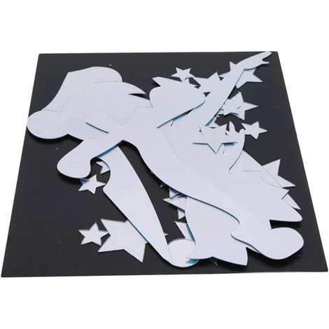 Kartokner Mignon Fée Miroir Mural Acrylique Miroir Décoratif Fée Clochette Stickers Muraux Décoration De La Maison (argent) 6 Kartokner Mignon Fée Miroir Mural Acrylique Miroir Décoratif Fée Clochette Stickers Muraux Décoration De La Maison (argent) – Image 4