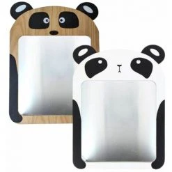 Miroir Panda En Bois - Marron - SILUMEN -Miroir Soldes Boutique 56327266 4