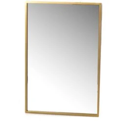 Amadeus - Miroir Hibiscus 60x40 Cm - Or