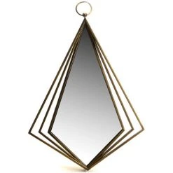 Amadeus - Miroir Alma Losange - Or