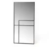 Amadeus - Miroir Art Deco 100x50 Cm - Noir -Miroir Soldes Boutique 56555798 1