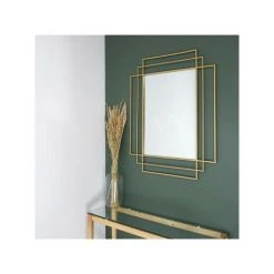 Miroirs The Home Deco Factory ARTDECO Doré -Miroir Soldes Boutique 56649991 2