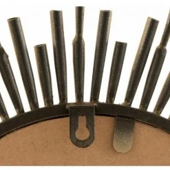 Paris Prix - Miroir Mural En Métal "rayons De Soleil" 43cm Or -Miroir Soldes Boutique 57062044 3