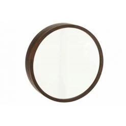 Paris Prix - Miroir Mural Coulissant "gavya" 60cm Marron Foncé