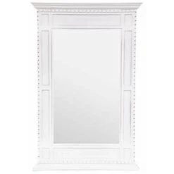 ATMOSPHERA, CRATEUR D'INTRIEUR Miroir Mural Vintage "Cheminée" 115cm Blanc