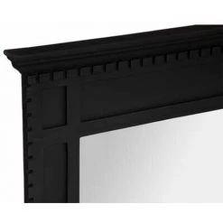 ATMOSPHERA, CRŽATEUR D'INTŽRIEUR Miroir Mural Vintage "Cheminée" 115cm Noir -Miroir Soldes Boutique 57080419 2