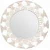 ATMOSPHERA, CRŽATEUR D'INTŽRIEUR Miroir Mural Design "Palm Cocktail" 56cm Beige Lin -Miroir Soldes Boutique 57080434 1