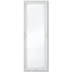 NOVA Miroir Mural Mural Baroque En Bois Et Verre 140x50cm Différentes Couleurs Miroir Mural Style Baroque 140 X 50 Cm Blanc Couleur : Blanc