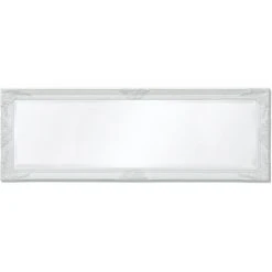 NOVA Miroir Mural Mural Baroque En Bois Et Verre 140x50cm Différentes Couleurs Miroir Mural Style Baroque 140 X 50 Cm Blanc Couleur : Blanc -Miroir Soldes Boutique 57092134 5