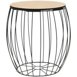 NOVA 3 Ensembles De Table Basse PC En Contreplaqué En Peuplier Et En Acier Dans Diverses Couleurs Ensemble De Table Basse Contreplaqué De Peuplier Fer 3 Pcs Couleur : Noir -Miroir Soldes Boutique 57092290 5