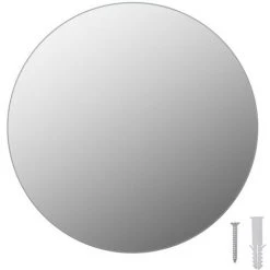 NOVA Miroir Sans Cadre Rond En Verre Décoratif Différentes Tailles Miroir Rond Sans Cadre 30 Cm Verre Taille : 30 Cm -Miroir Soldes Boutique 57095726 3