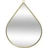 ATMOSPHERA Miroir En Forme De Goutte - Metal - 28 X 39 Cm -Miroir Soldes Boutique 57278393 1