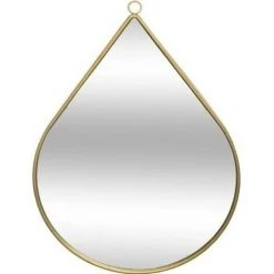 ATMOSPHERA Miroir En Forme De Goutte - Metal - 28 X 39 Cm