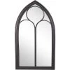 BELIANI Miroir En Métal Noir 113x62 - Noir -Miroir Soldes Boutique 57586290 1