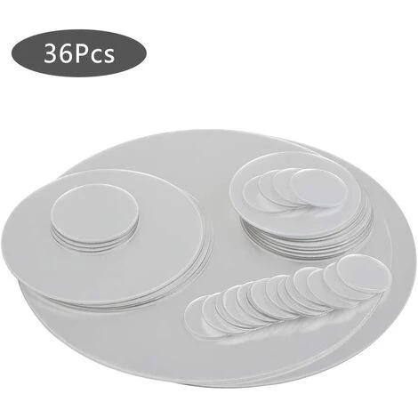 DECKON 36Pcs Stickers Miroir En Acrylique Autocollants Muraux Décoratifs Stickers Muraux Ronds Au Design Moderne Miroir Mural Pour Salon Et Chambre Decoration , 6 Tailles 5 DECKON 36Pcs Stickers Miroir En Acrylique Autocollants Muraux Décoratifs Stickers Muraux Ronds Au Design Moderne Miroir Mural Pour Salon Et Chambre Decoration , 6 Tailles – Image 3