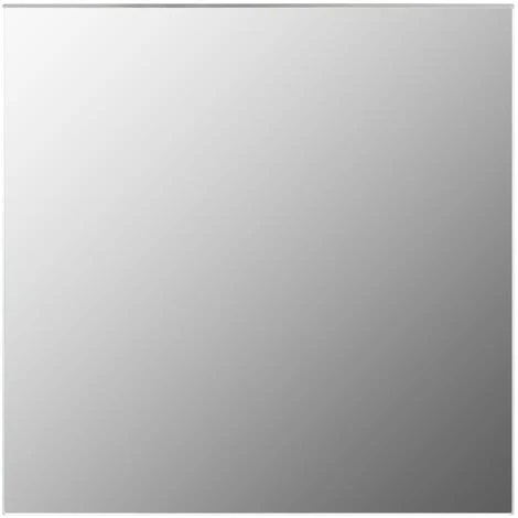 TRUE DEAL Miroir Mural Avec Lampes LED Carré Verre 6 TRUE DEAL Miroir Mural Avec Lampes LED Carré Verre – Image 4