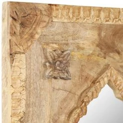TRUE DEAL Miroir 50x3x110 Cm Bois De Manguier Massif 10 TRUE DEAL Miroir 50x3x110 Cm Bois De Manguier Massif -Miroir Soldes Boutique 57829179 4