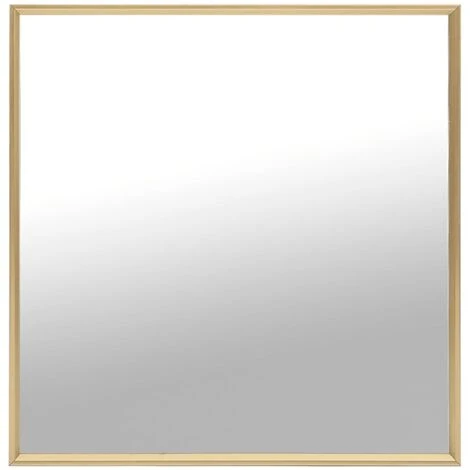 TRUE DEAL Miroir Doré 60x60 Cm 3 TRUE DEAL Miroir Doré 60x60 Cm