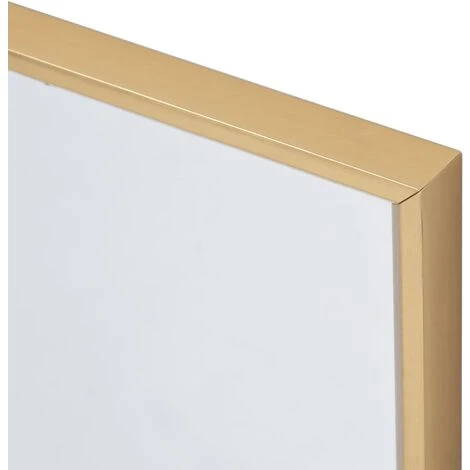 TRUE DEAL Miroir Doré 60x60 Cm 4 TRUE DEAL Miroir Doré 60x60 Cm – Image 2