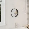 TRUE DEAL Miroir Mural Noir 30 Cm 1 TRUE DEAL Miroir Mural Noir 30 Cm -Miroir Soldes Boutique 57829460 1