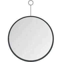 TRUE DEAL Miroir Suspendu Avec Crochet Noir 30 Cm 8 TRUE DEAL Miroir Suspendu Avec Crochet Noir 30 Cm -Miroir Soldes Boutique 57832569 2