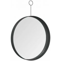 TRUE DEAL Miroir Suspendu Avec Crochet Noir 30 Cm 9 TRUE DEAL Miroir Suspendu Avec Crochet Noir 30 Cm -Miroir Soldes Boutique 57832569 3
