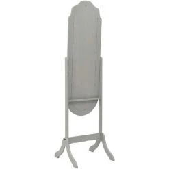 TRUE DEAL Miroir Sur Pied Gris 46x48x164 Cm -Miroir Soldes Boutique 57834362 3