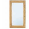 ZAGO Miroir 120cm Bois D'orme Naturel Brum - Naturel -Miroir Soldes Boutique 57905794 1
