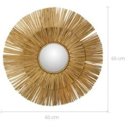 RENDEZ VOUS DéCO Miroir Safar ∅ 65 Cm - Or 7 RENDEZ VOUS DéCO Miroir Safar ∅ 65 Cm - Or -Miroir Soldes Boutique 57917349 2