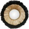 RENDEZ VOUS DéCO Miroir Vahé En Matière Naturelle ∅ 70 Cm - Noir -Miroir Soldes Boutique 57917351 1