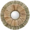 RENDEZ VOUS DéCO Miroir Azad En Matière Naturelle ∅ 65 Cm - Beige -Miroir Soldes Boutique 57919623 1