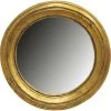 Miroir Baroque Rond En Polyrésine 24.5 Cm Gold Doré - Doré 2 Miroir Baroque Rond En Polyrésine 24.5 Cm Gold Doré - Doré -Miroir Soldes Boutique 58046421 1