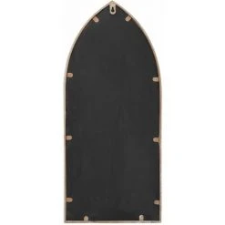 VidaXL Miroir De Jardin Sable 70x30 Cm Fer Pour Utilisation Extérieure - Crème -Miroir Soldes Boutique 58050877 4