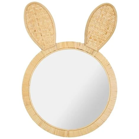 OSTARIA Miroir Rotin Lapin - Beige 3 OSTARIA Miroir Rotin Lapin - Beige